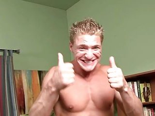 Str8 boy next door fucked by bi muscle.